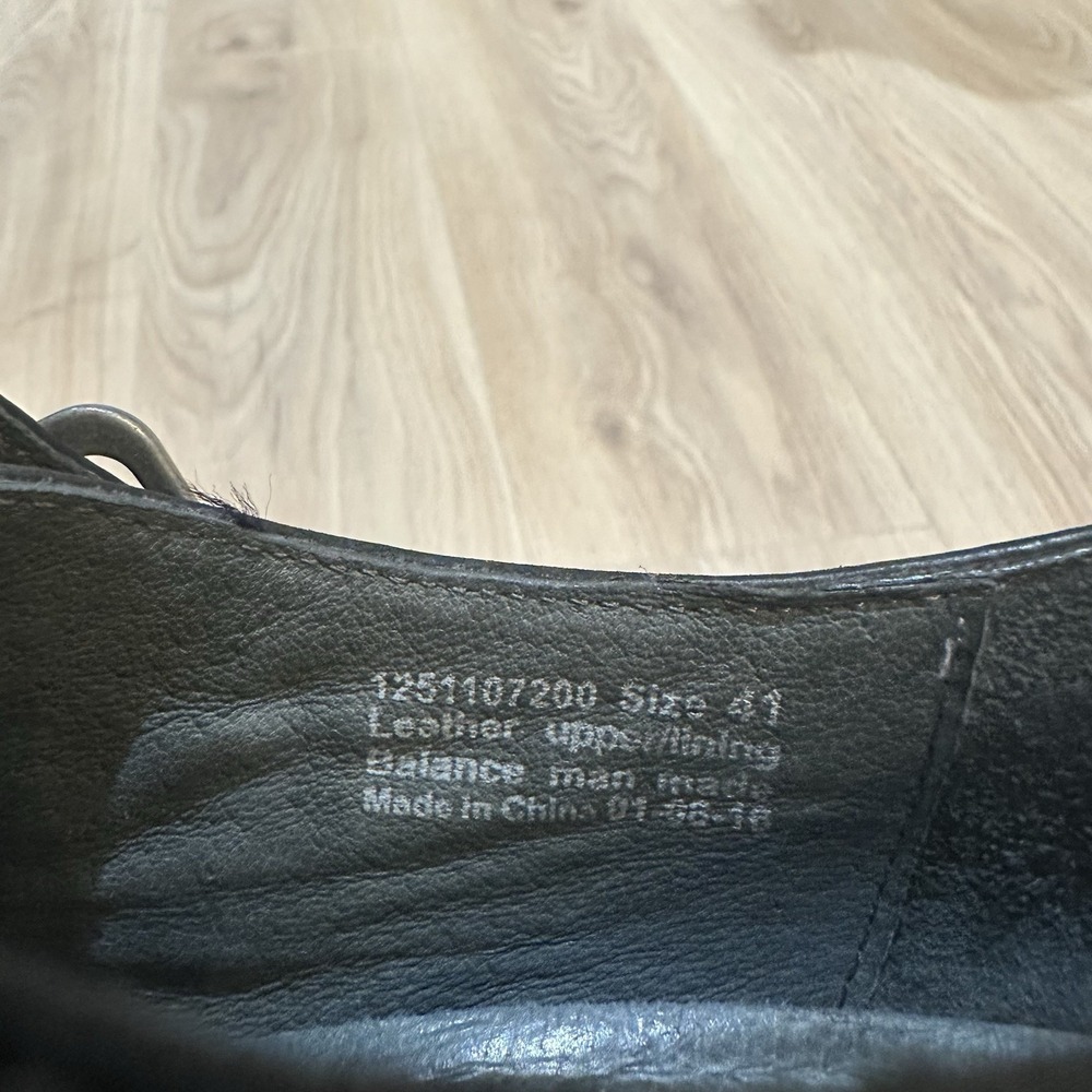 Dansko Women's Sandra Mary Jane Black Suede Leather Wedge Heel Size 41 10.5/11 - Picture 8 of 9